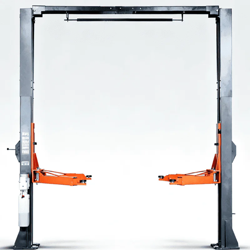 Heavy duty four post car service lift for professional workshop maintenance