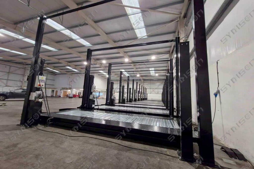 TFPP Triple Car Parking Lift Commercial Project