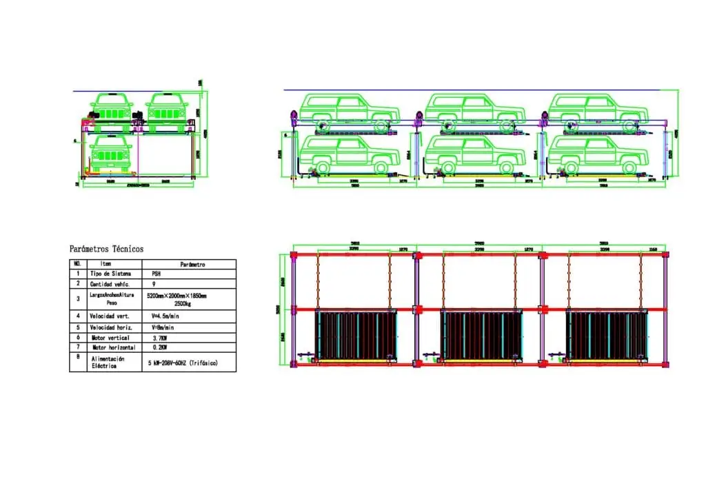 Tandem PSH parking system1